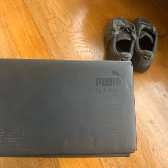 FENTY PUMA gray velvet creepers - Picture 8 of 8